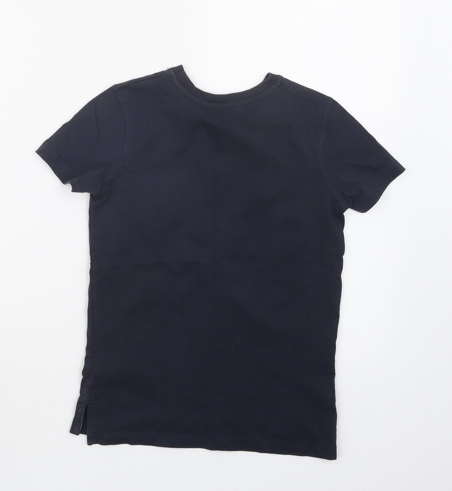 George Boys Blue   Basic T-Shirt Size 5-6 Years  - NYC