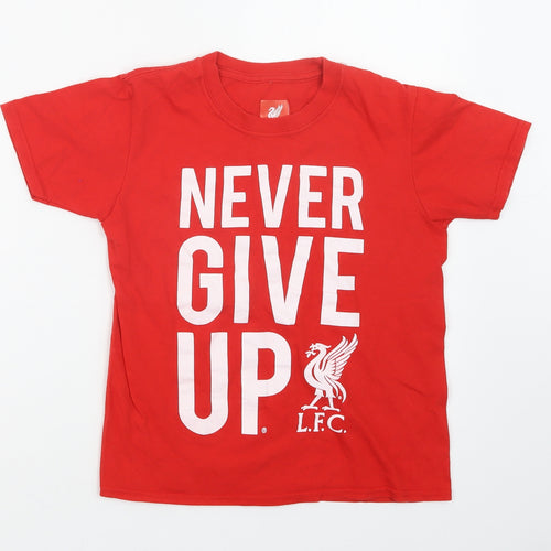 Liverpool FC Boys Red   Basic T-Shirt Size L  - Liverpool FC