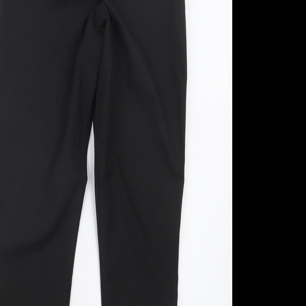 George Girls Black   Cargo Trousers Size 9-10 Years
