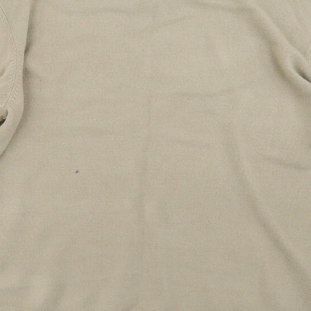 Blue Harbour Mens Beige  Knit Pullover Jumper Size XL