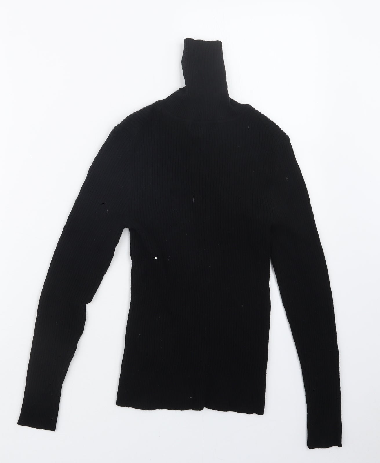 Primark Womens Black  Knit Pullover Jumper Size 12