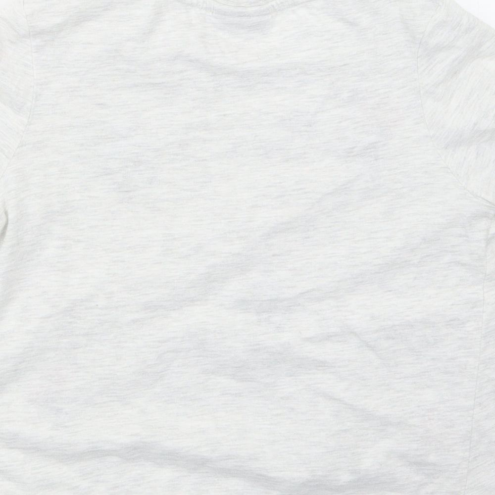 Matalan Girls Grey   Basic T-Shirt Size 9 Years