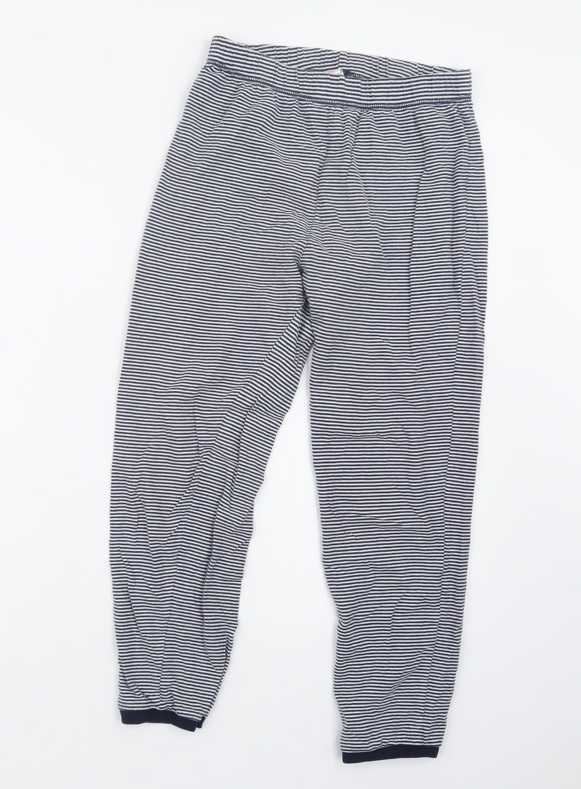 George Girls Blue Striped  Capri Pyjama Pants Size 11-12 Years