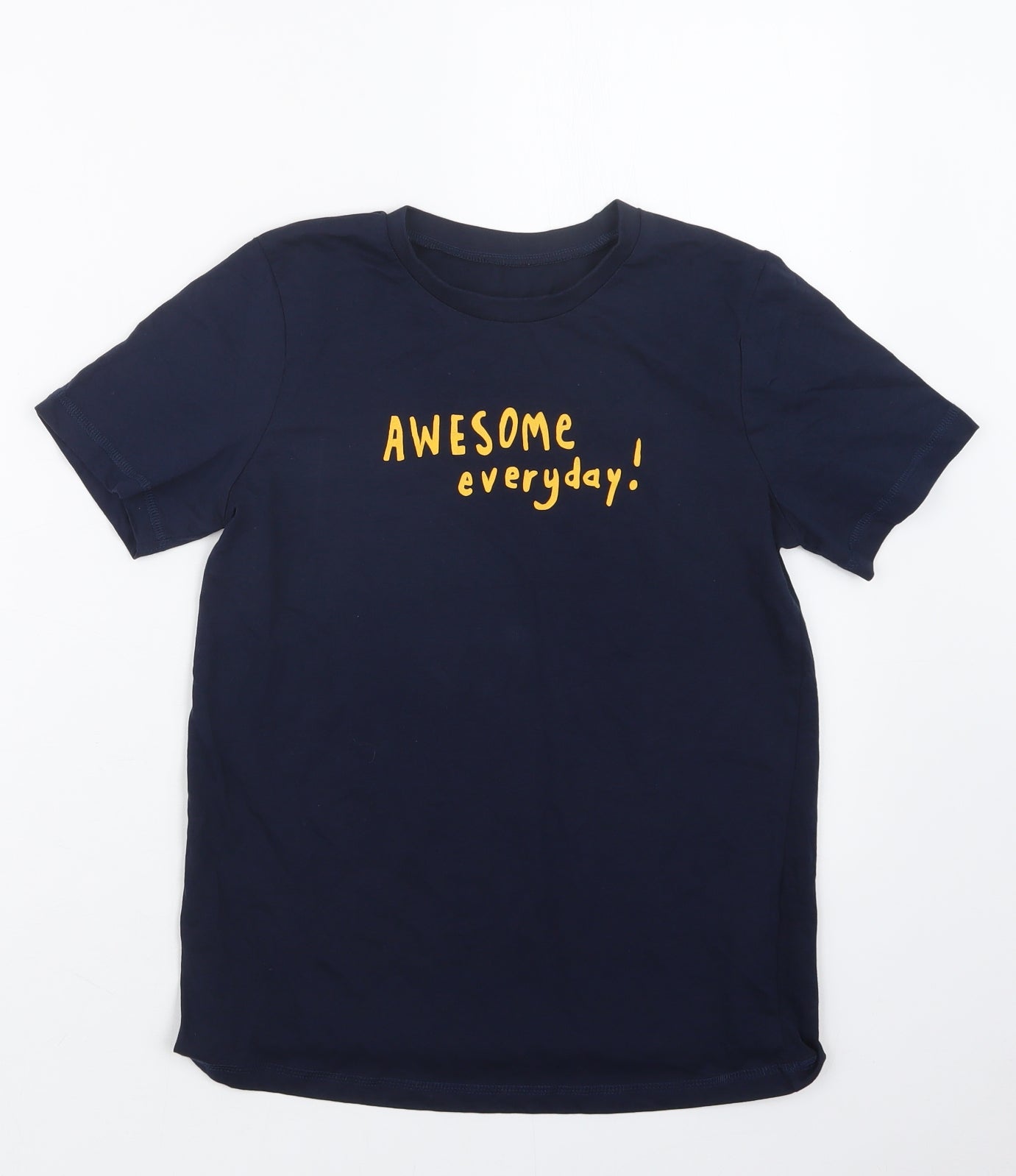 George Boys Blue   Basic T-Shirt Size 11-12 Years
