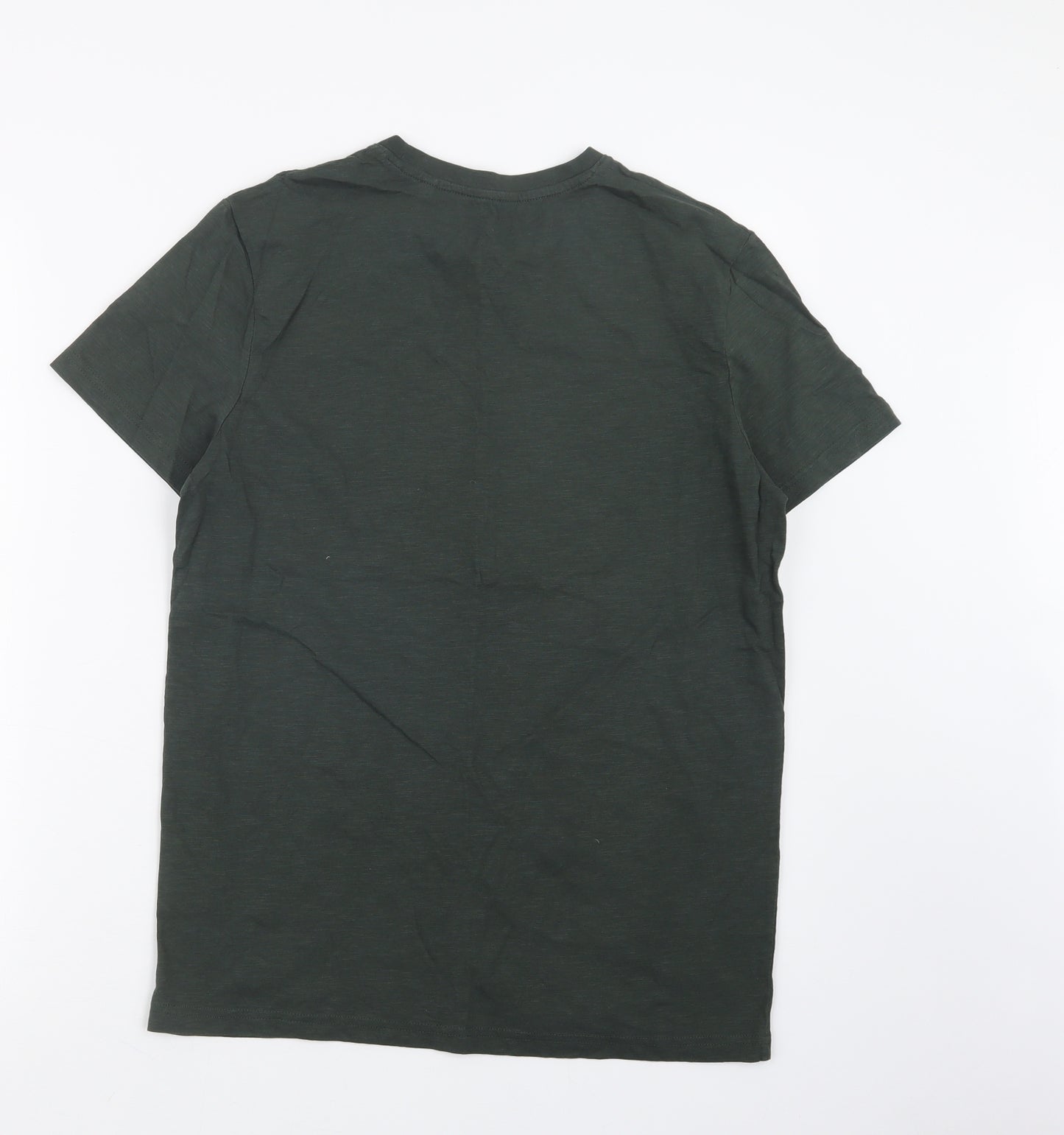TU Mens Green    T-Shirt Size S