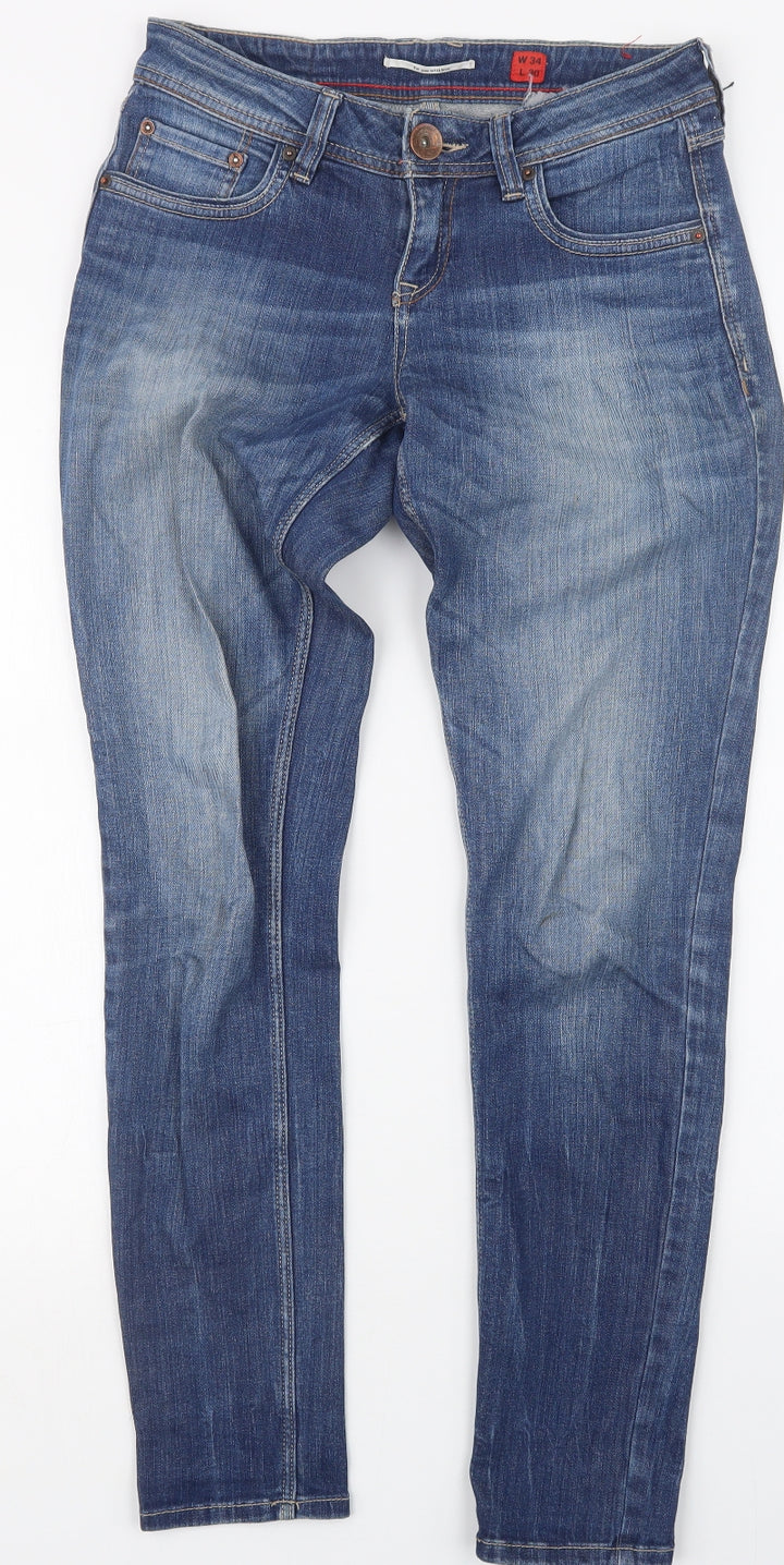 S. Oliver Womens Blue  Denim Straight Jeans Size 28 L28 in