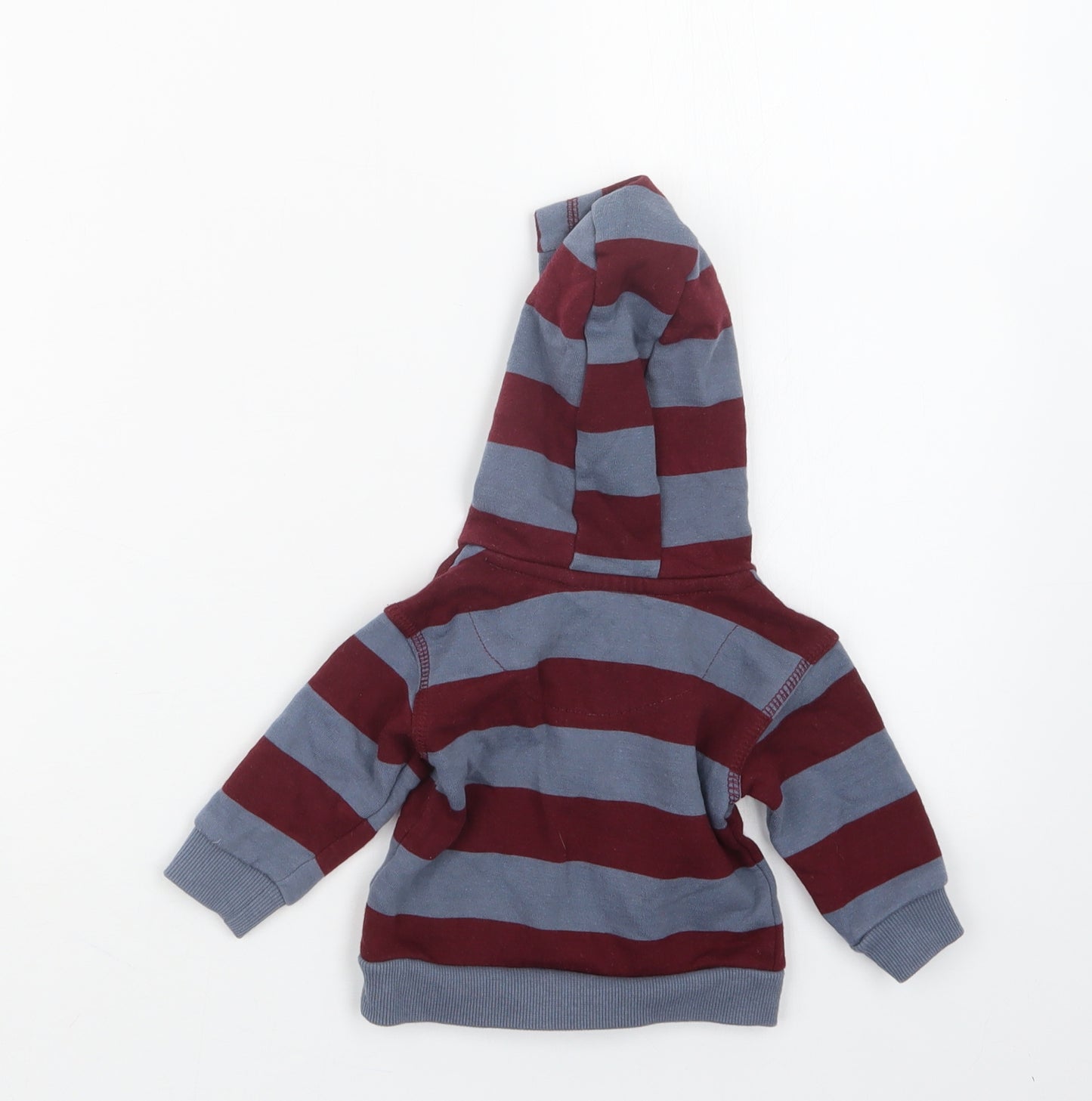 F&F Boys Red Striped  Jacket  Size 0-3 Months  - Hoodie