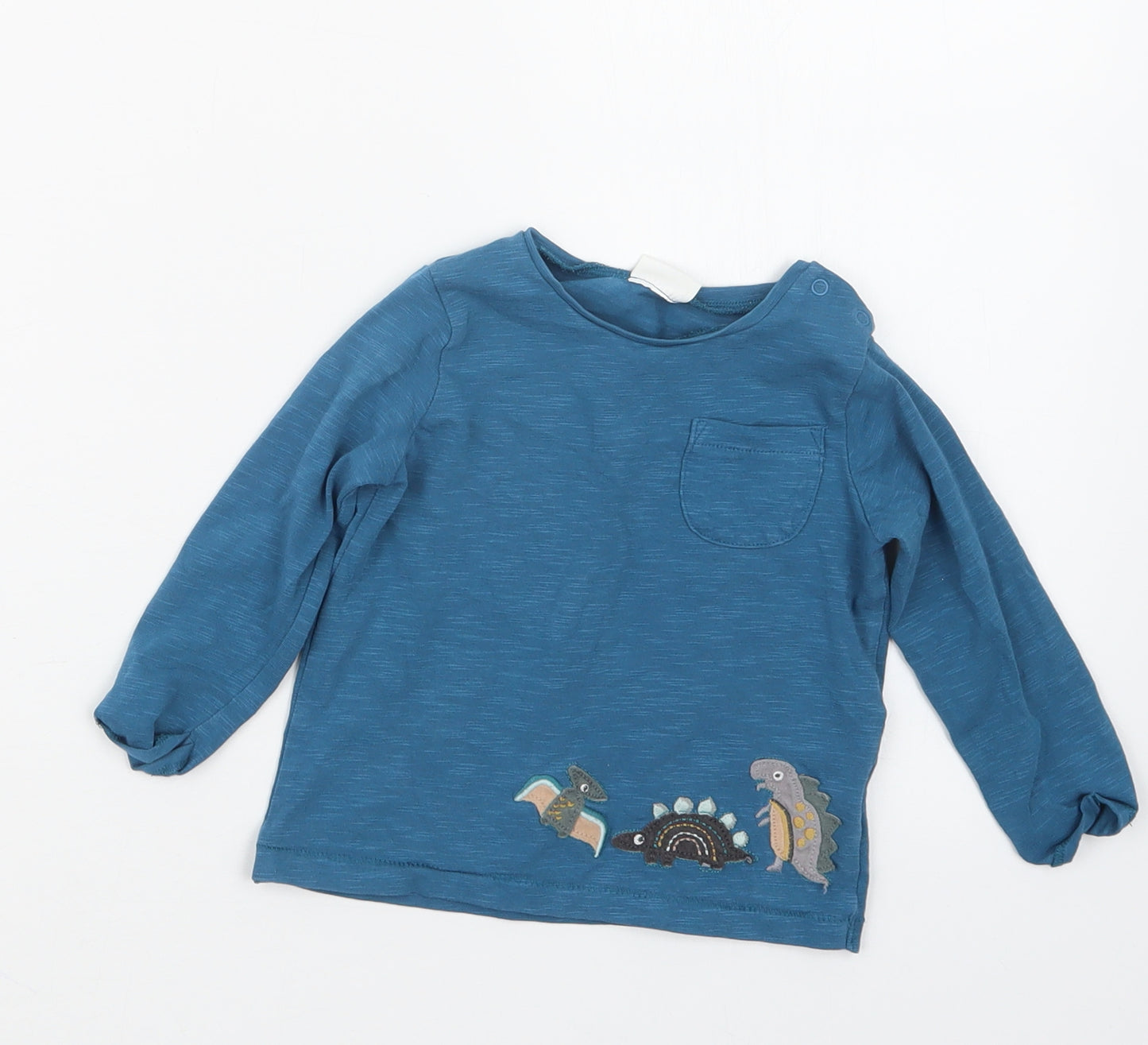 NEXT Boys Blue   Basic T-Shirt Size 6-9 Months