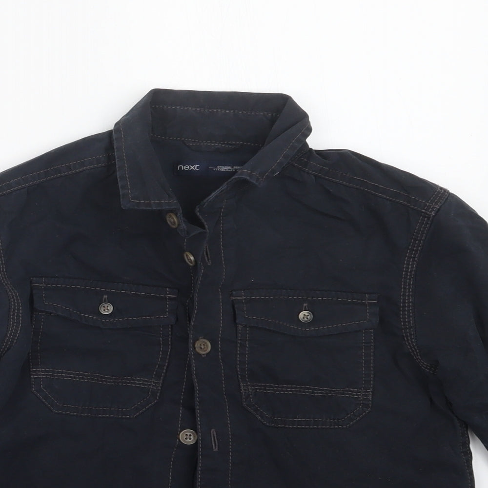 NEXT Boys Blue   Basic Button-Up Size 5 Years