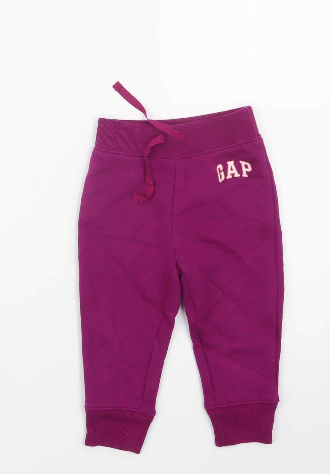 Gap Girls Purple   Jogger Trousers Size 18-24 Months