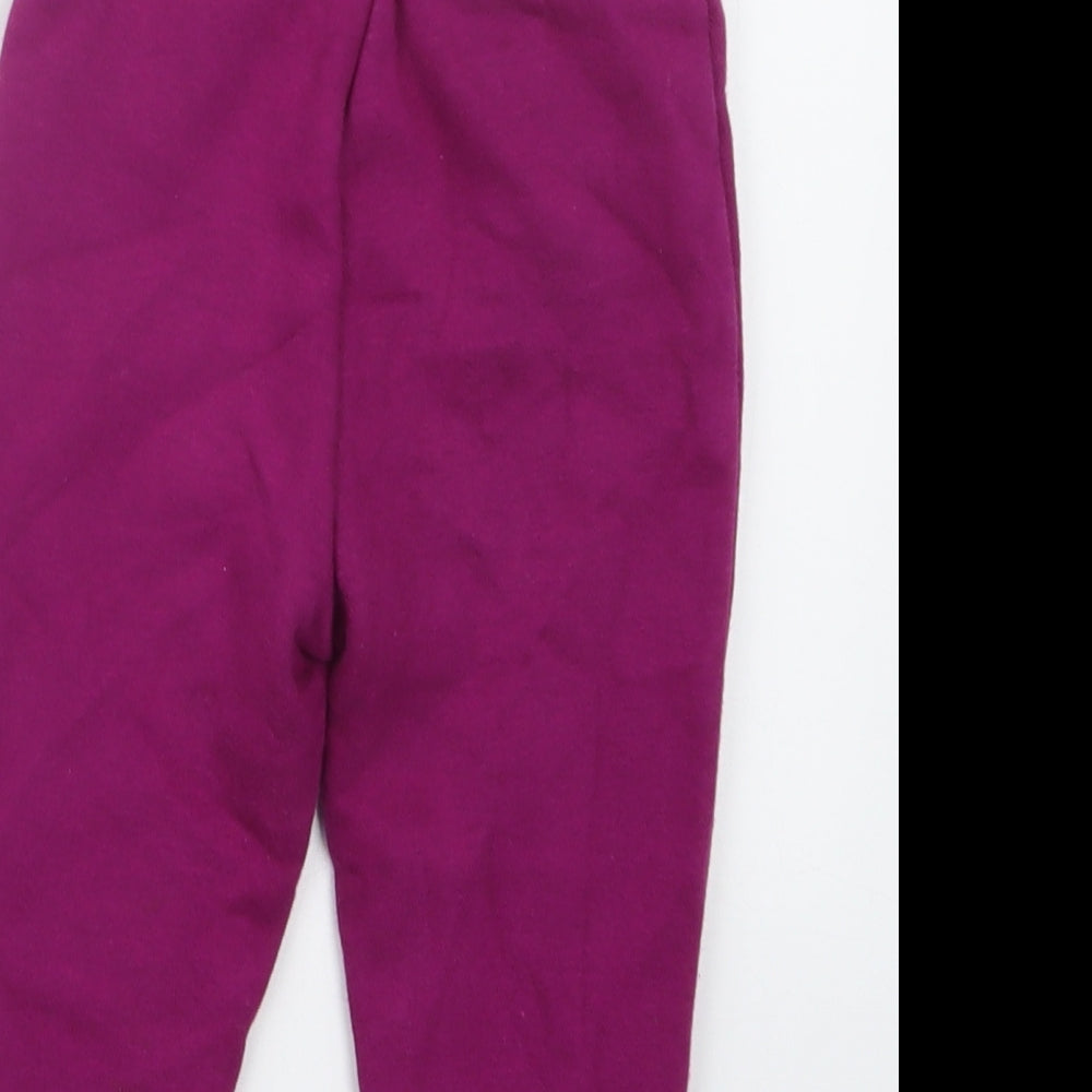 Gap Girls Purple   Jogger Trousers Size 18-24 Months