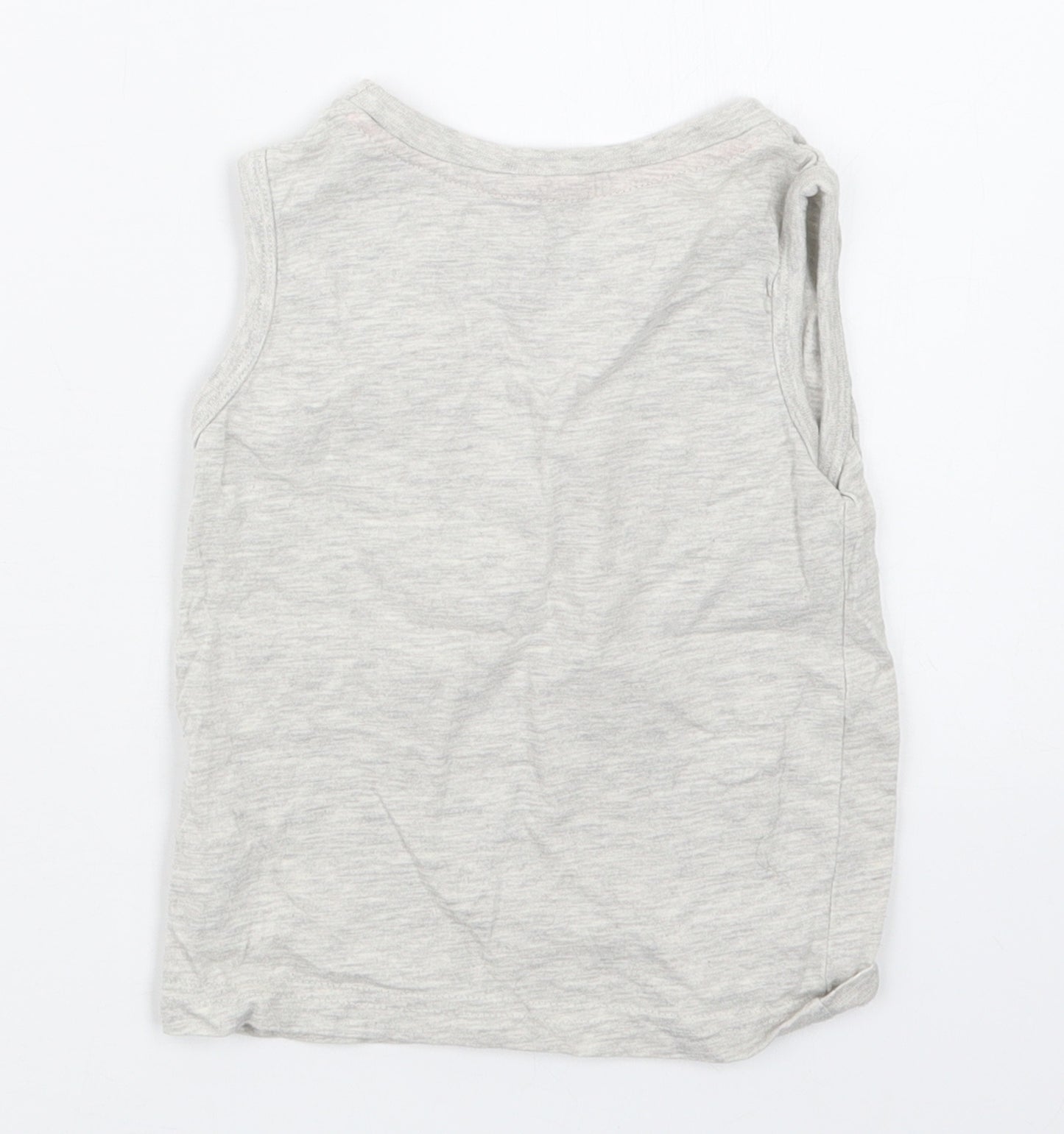 Rebel Boys Grey   Basic T-Shirt Size 12-18 Months