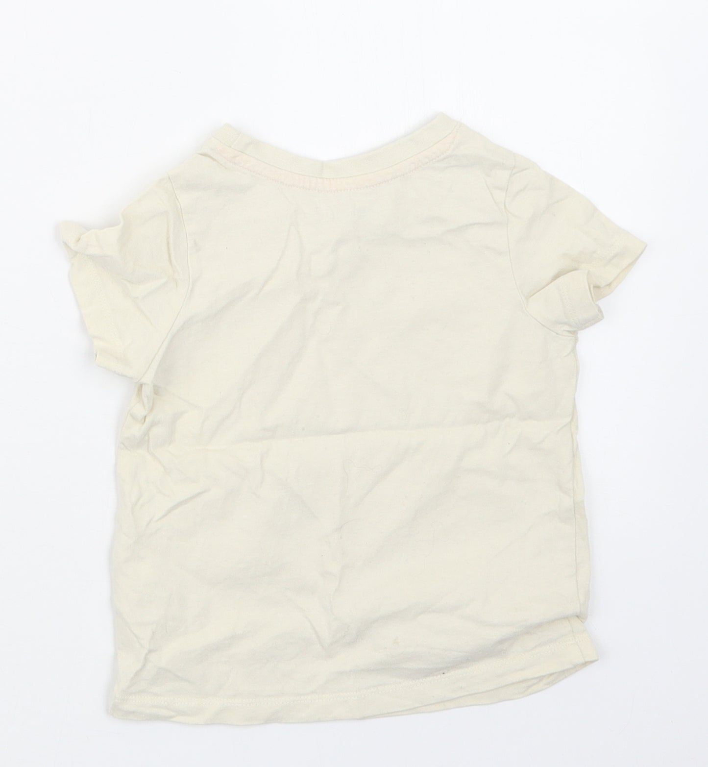 Nutmeg Boys Beige   Basic T-Shirt Size 18-24 Months