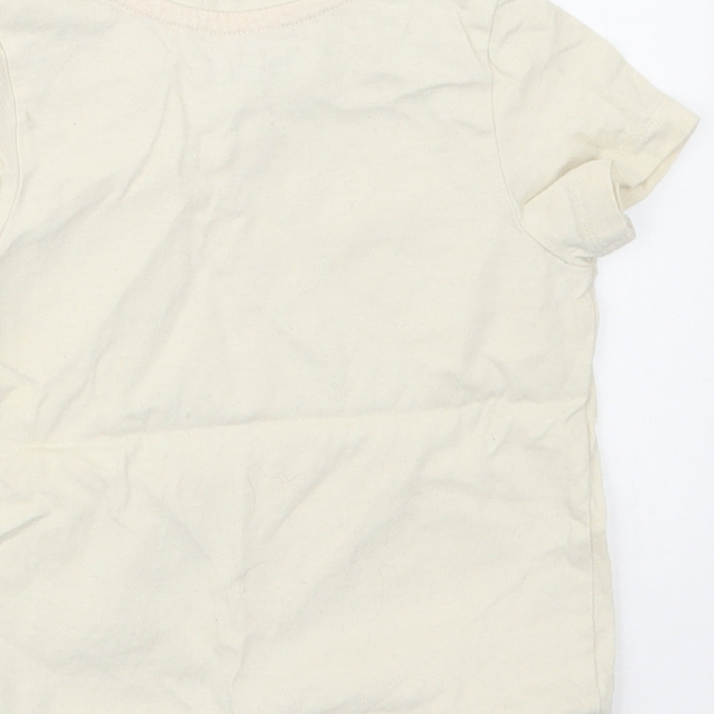 Nutmeg Boys Beige   Basic T-Shirt Size 18-24 Months