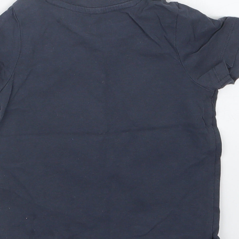 Nutmeg Boys Grey   Basic T-Shirt Size 12-18 Months