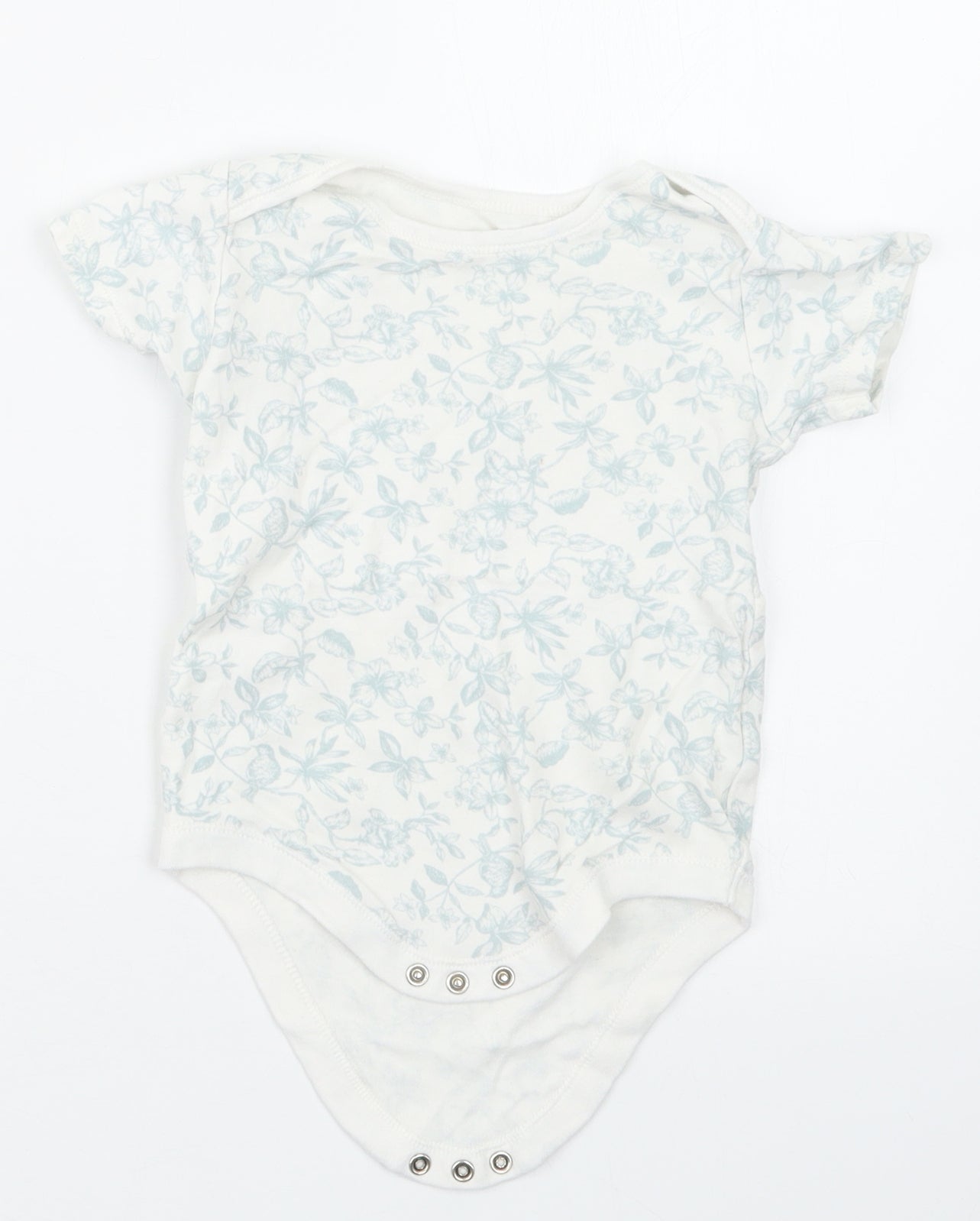 TU Girls Green Geometric  Babygrow One-Piece Size 18-24 Months