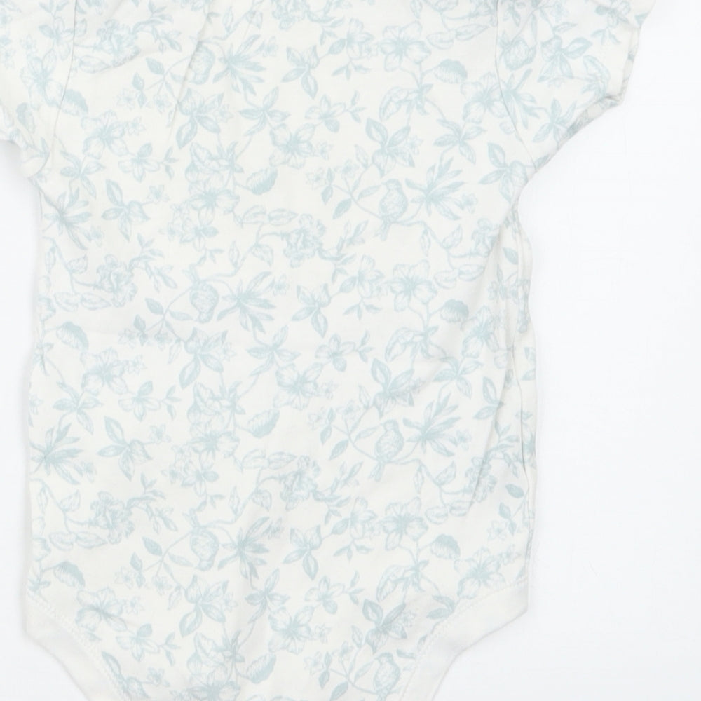 TU Girls Green Geometric  Babygrow One-Piece Size 18-24 Months
