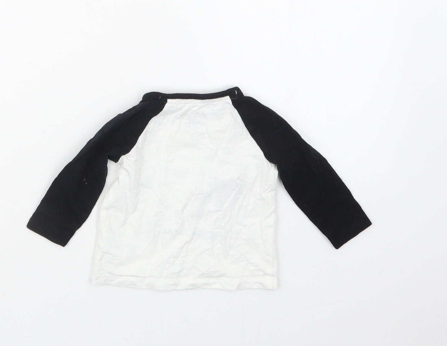 F&F Boys Black   Basic T-Shirt Size 3-6 Months