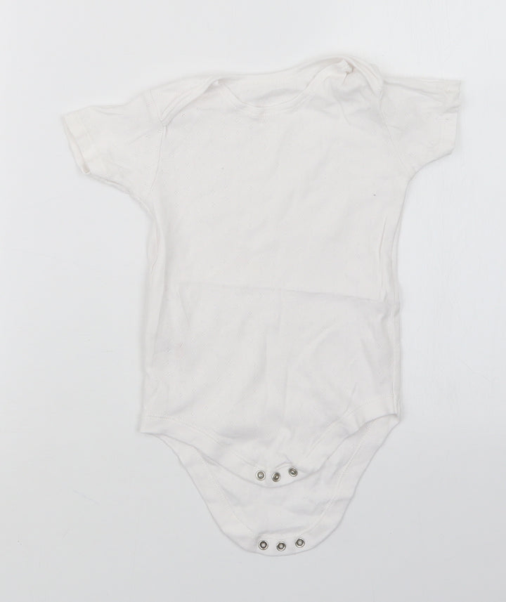 TU Baby White Babygrow One-Piece Size 18-24 Months