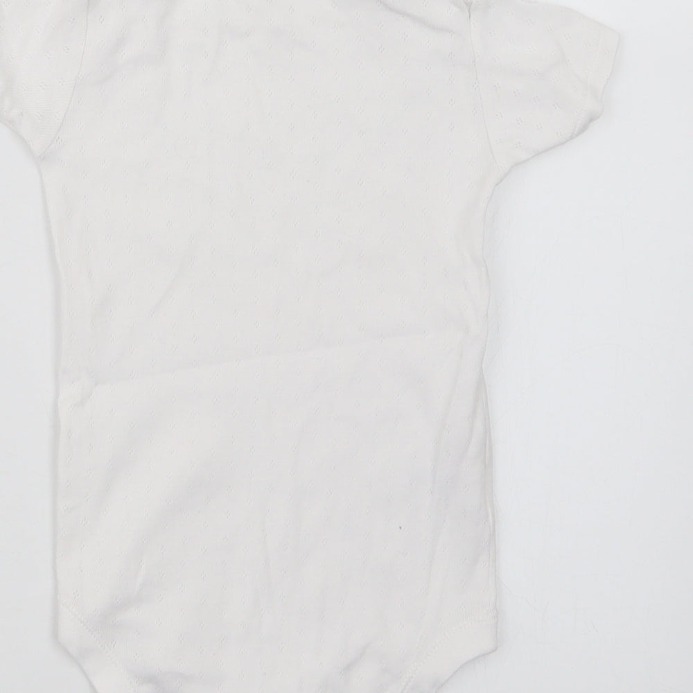 TU Baby White   Babygrow One-Piece Size 18-24 Months