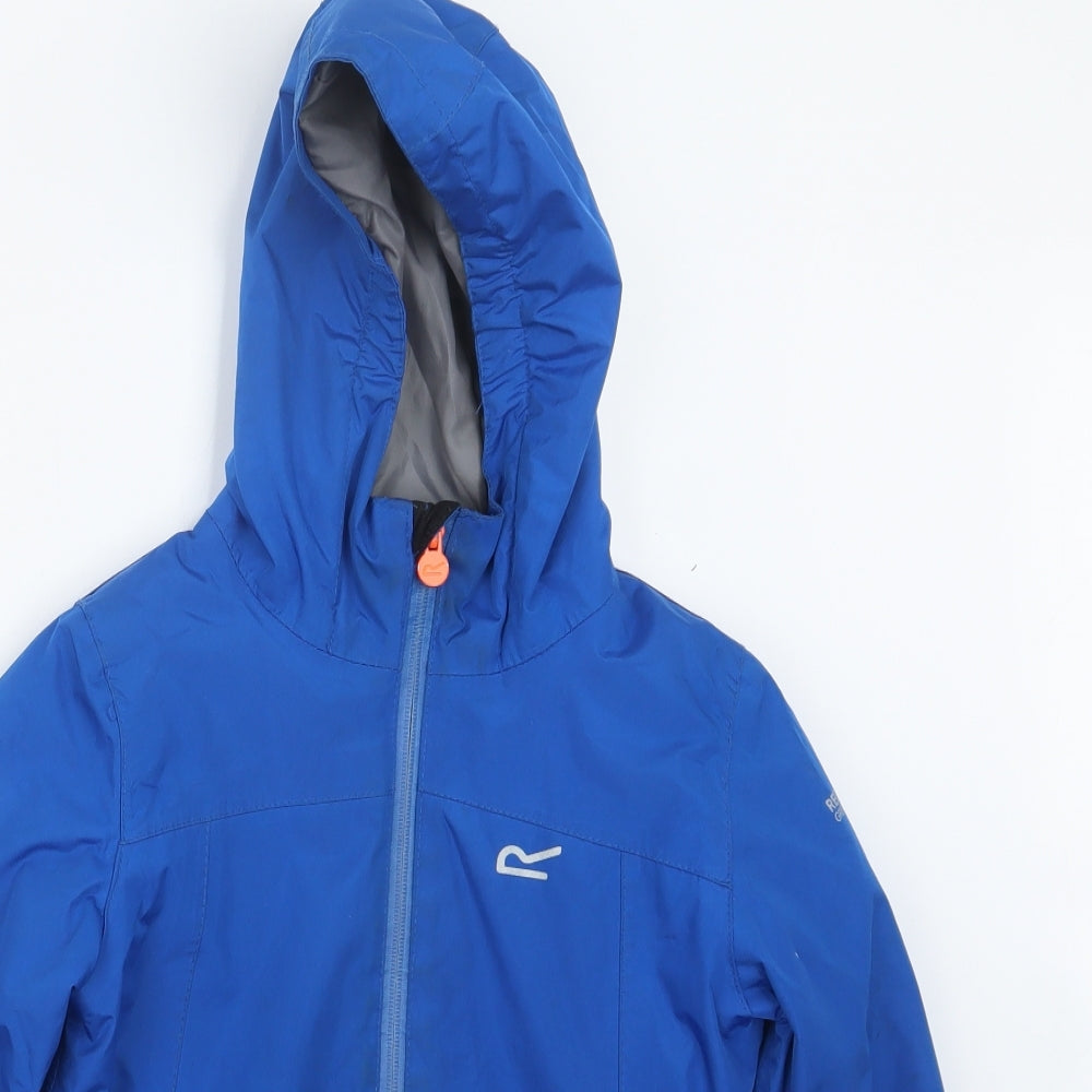 Regatta Boys Blue   Jacket Coat Size 5-6 Years