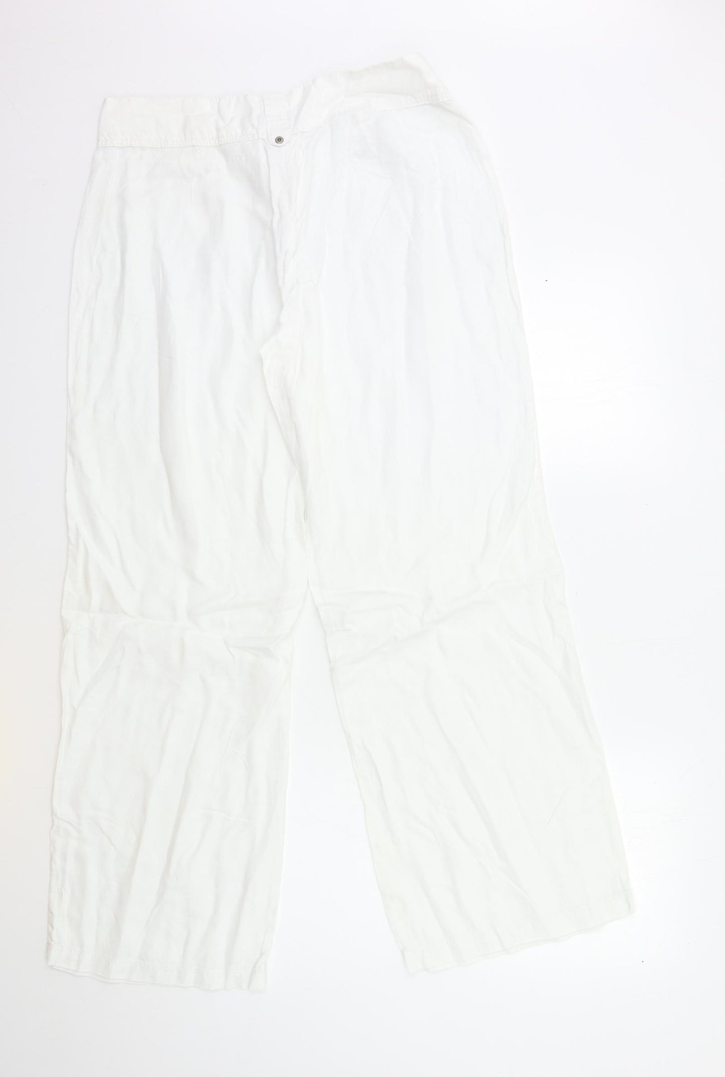 Cherokee Womens White   Trousers  Size 12 L30 in