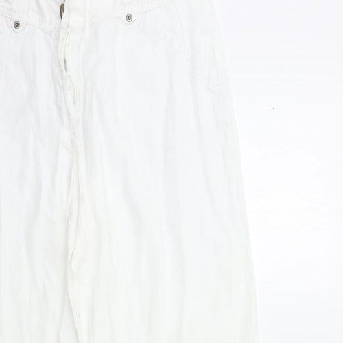 Cherokee Womens White   Trousers  Size 12 L30 in