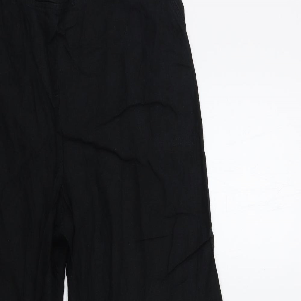 Bonmarché Womens Black   Trousers  Size 16 L28 in