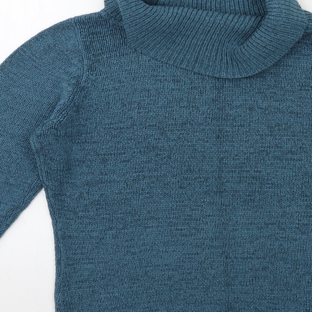 BHS Womens Blue  Knit Pullover Jumper Size 14
