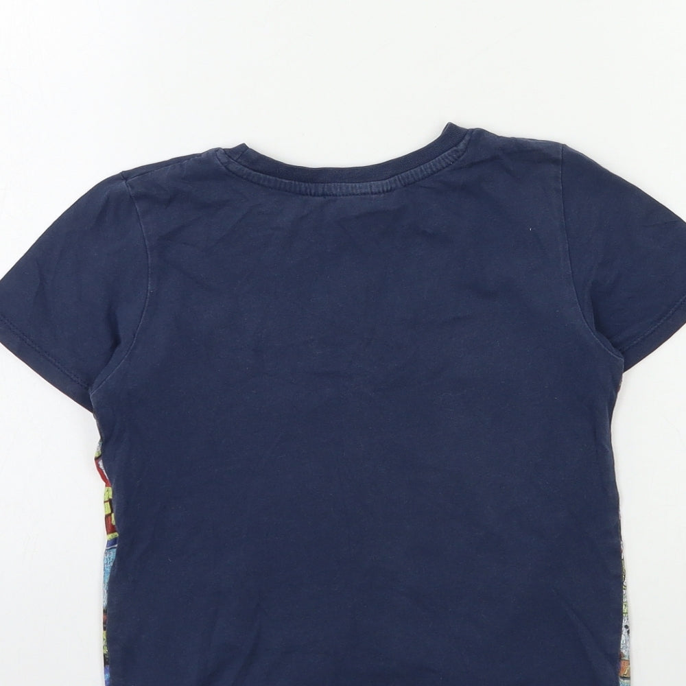 H&M Boys Grey   Basic T-Shirt Size 5-6 Years  - TIGER