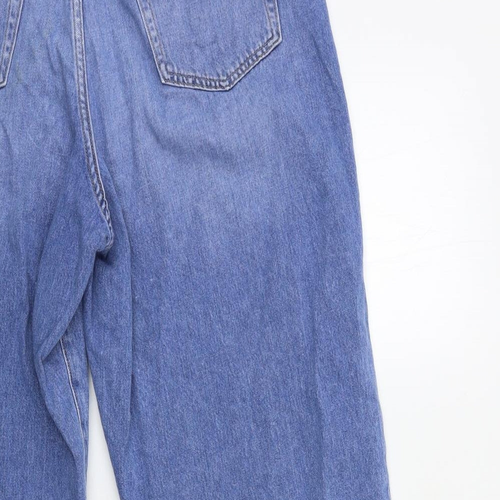 F&F Womens Blue  Denim Mom Jeans Size 16 L26 in