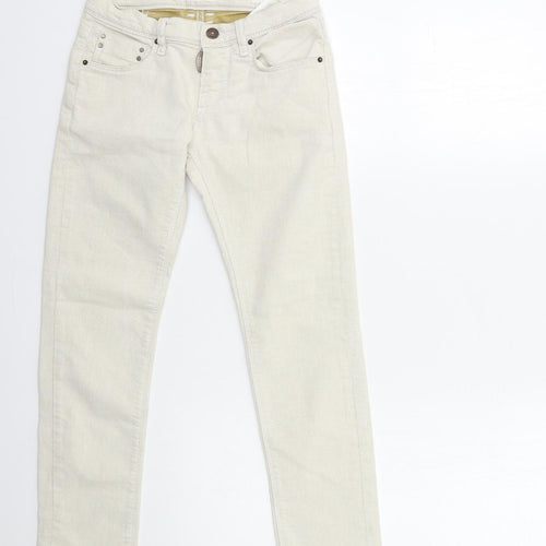 Antony Morato Boys Beige  Denim Skinny Jeans Size 8 Years