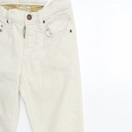 Antony Morato Boys Beige  Denim Skinny Jeans Size 8 Years