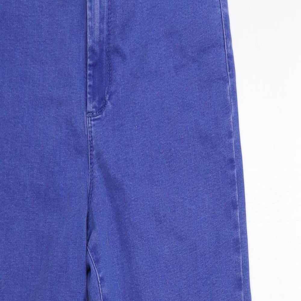 Denim & Co. Womens Blue  Denim Skinny Jeans Size 14 L25 in