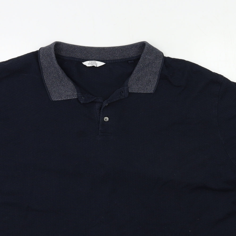 NEXT Mens Blue    Polo Size 2XL