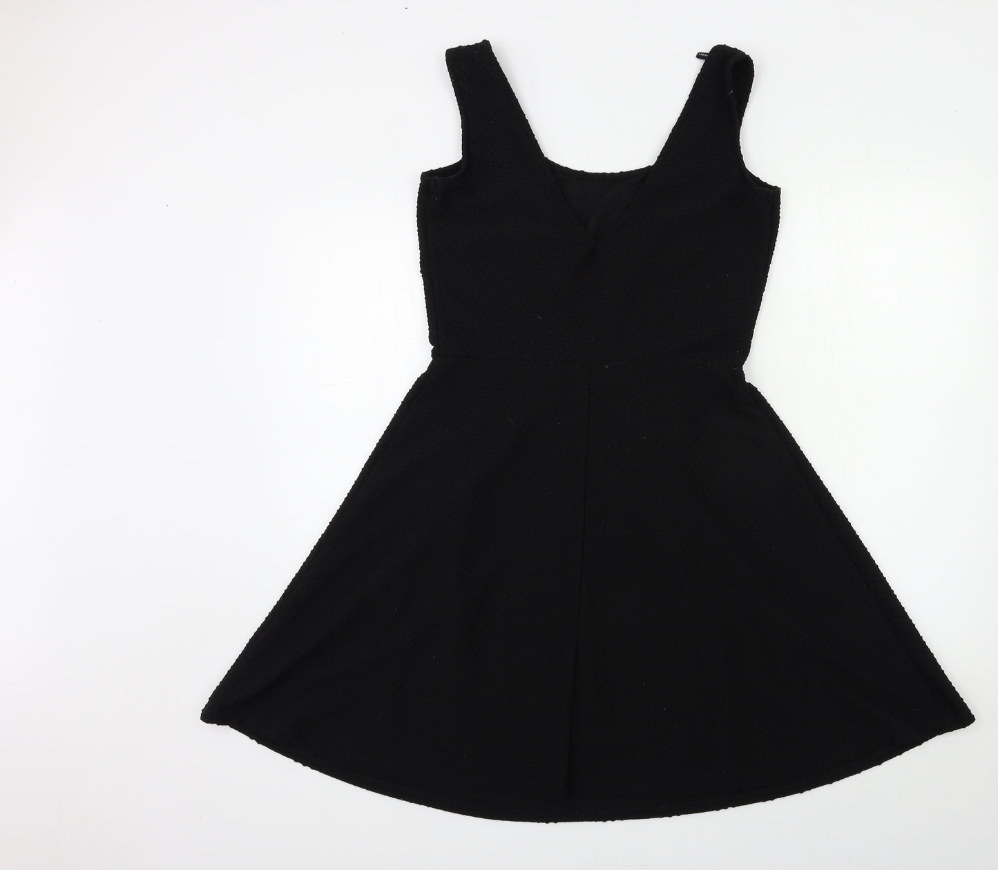 Dorothy Perkins Womens Black   Fit & Flare  Size 10