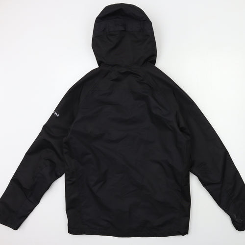 Regatta Mens Black   Rain Coat Coat Size M