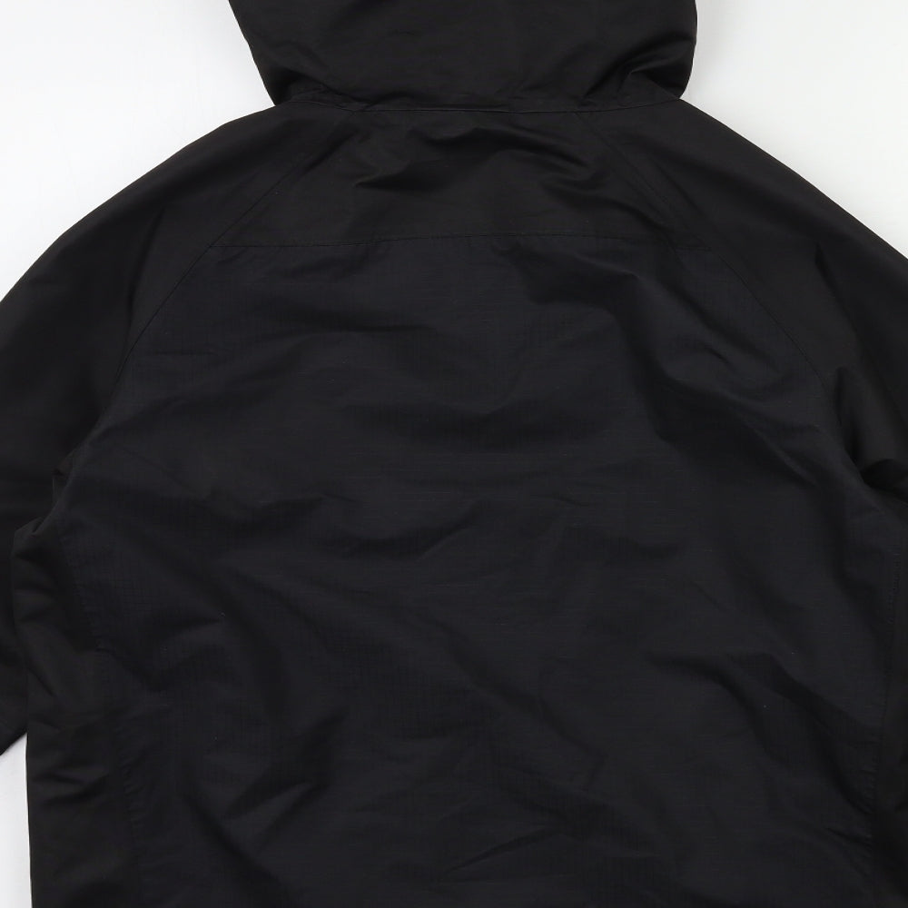 Regatta Mens Black   Rain Coat Coat Size M