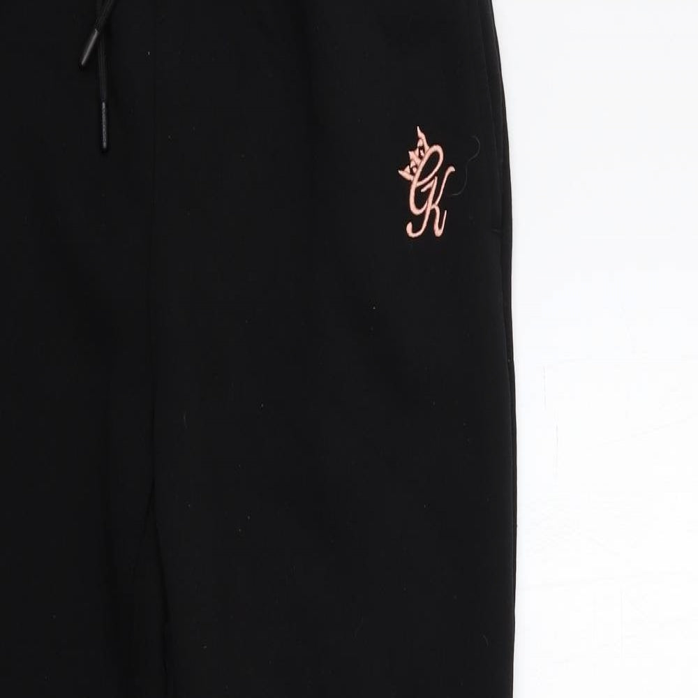 Gym King Womens Black   Sweatpants Trousers Size 14 L30 in