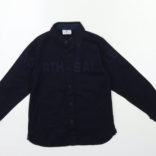 north sea Boys Blue   Basic Button-Up Size 6 Years