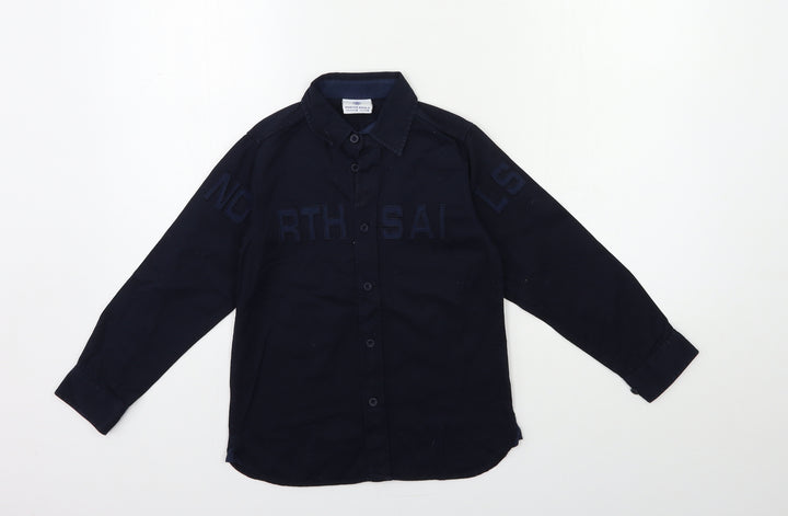 north sea Boys Blue   Basic Button-Up Size 6 Years