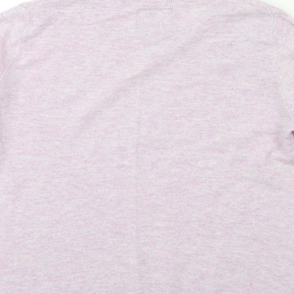 RJR.John Rocha Womens Purple  Knit Pullover Jumper Size 12