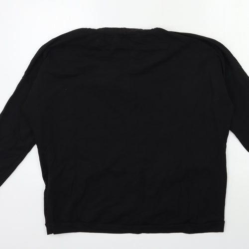 VOI LA Womens Black   Pullover Sweatshirt One Size