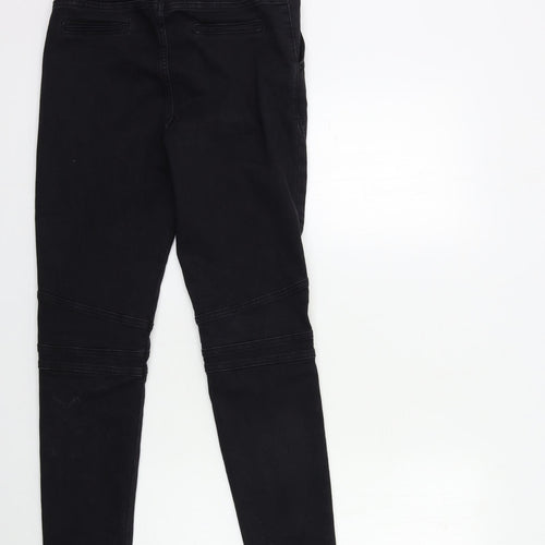 George Womens Black  Denim Skinny Jeans Size 10 L29 in