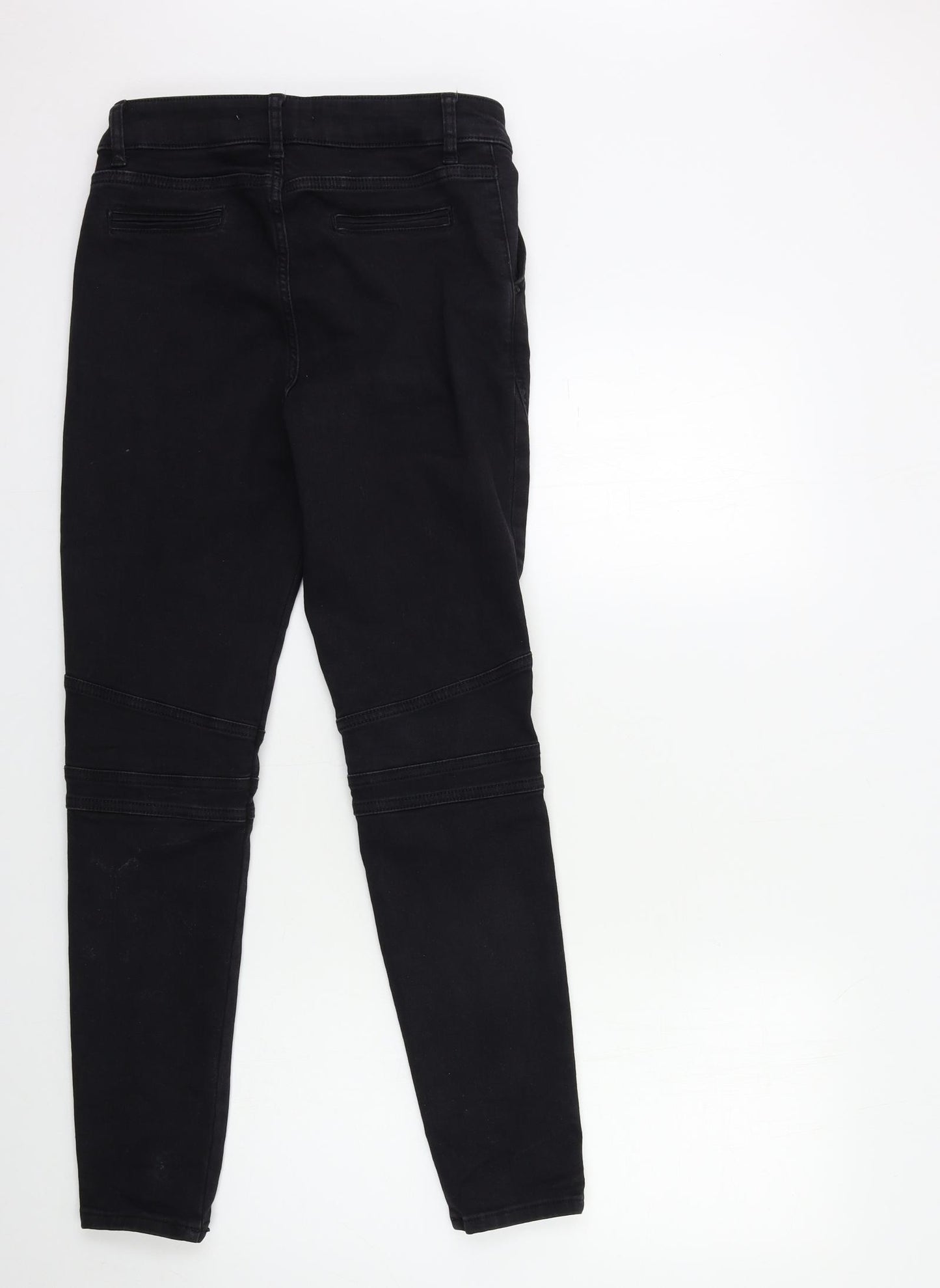 George Womens Black  Denim Skinny Jeans Size 10 L29 in