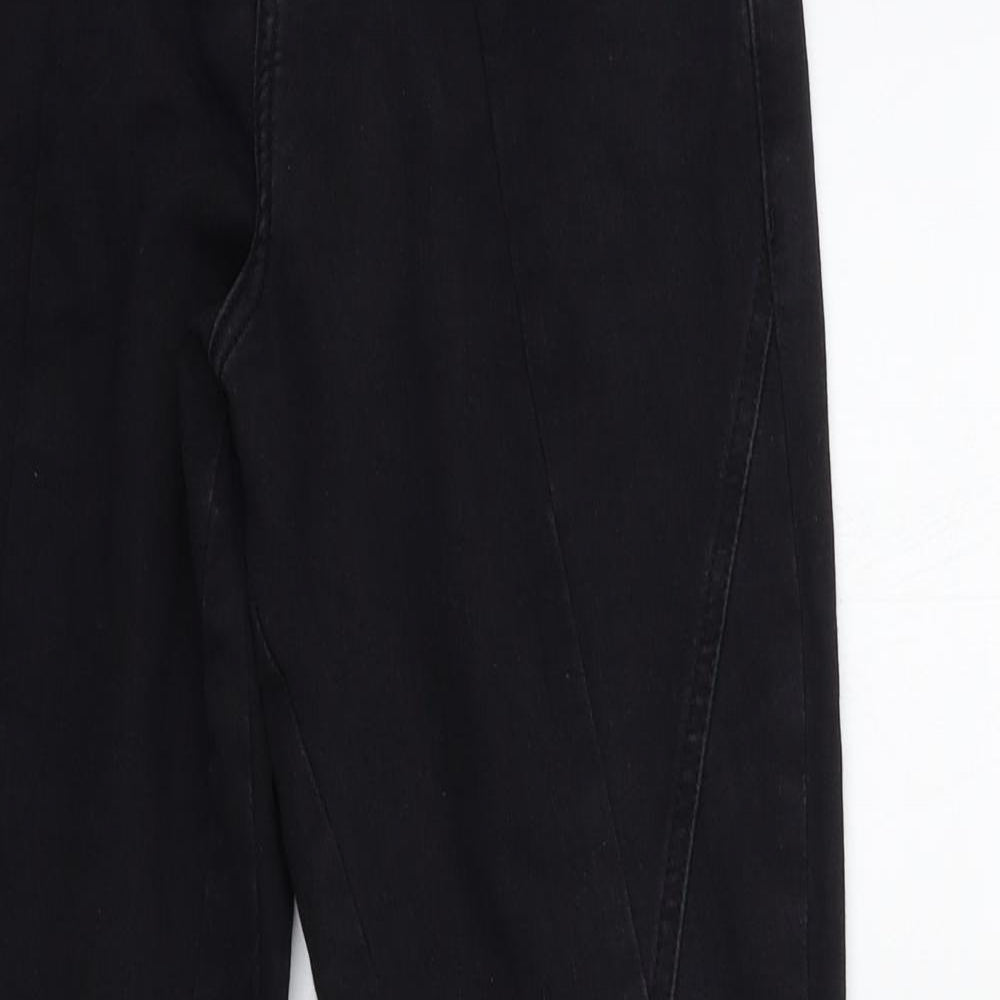 George Womens Black  Denim Skinny Jeans Size 10 L29 in
