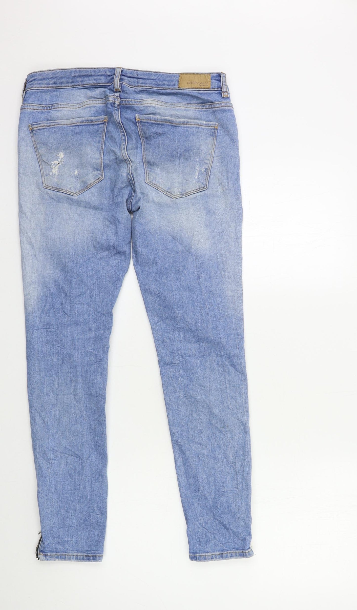 Gina Tricot Womens Blue  Denim Skinny Jeans Size 30 in L30 in