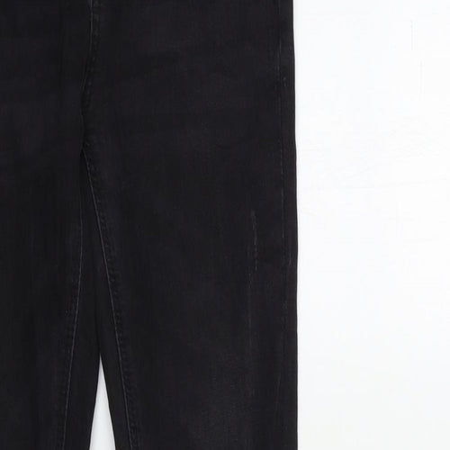 Zara Womens Black  Denim Skinny Jeans Size 10 L28 in
