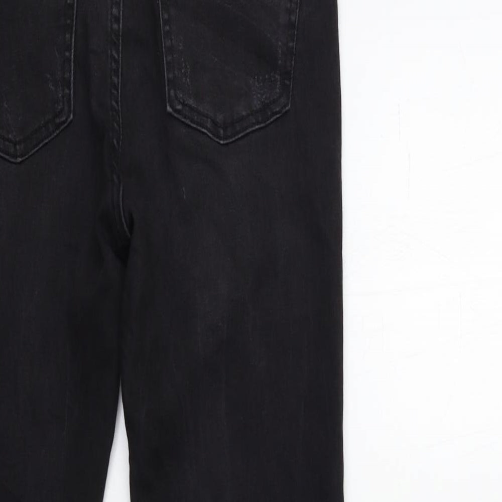 Zara Womens Black  Denim Skinny Jeans Size 10 L28 in