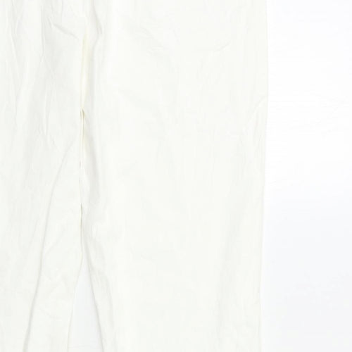 Preworn Womens White   Trousers  Size 32 in L26 in